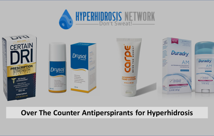 zegen bungeejumpen buitenspiegel Over the Counter Antiperspirants: A Brief Guide - Hyperhidrosis Network